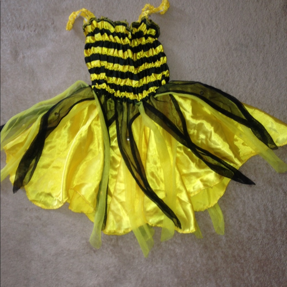 GIRL'S BUMBLEBEE COSTUME. SZ 2